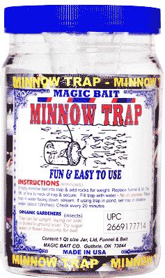 Maic bait minnow trap